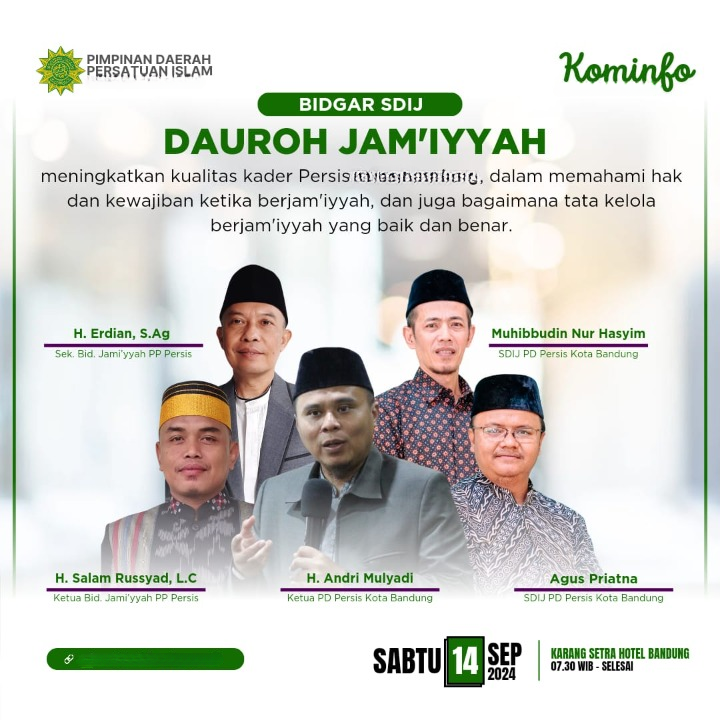 Dauroh Jamiyyah SDIJ PD PERSIS Kabupaten Pakpak Bharat